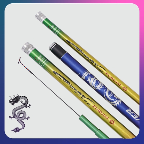 Cần Câu Tay Châu Long ( Tặng Kèm Đọt Rin ) Độ Cứng 6h - 19i