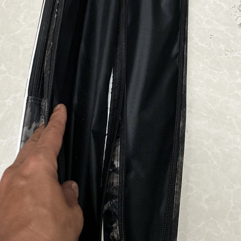 Bao Đựng Cần 2 Ngăn Lớn Kèm 2 Ngăn Phụ, Có Quai Đeo  Size 15x10x125 cm