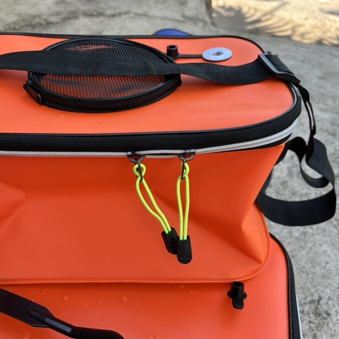 Thùng Đựng Cá Đa Năng Gấp Gọn, Chất Liệu Nhựa EVA Cao Cấp