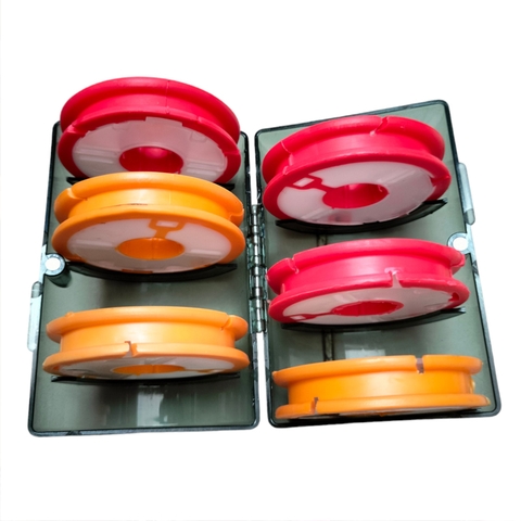 Hộp Silicon Cuốn Trục Câu Đài, Silicon Cao Cấp, Tùy Chọn Số Lượng Từ 6 Đến 16 Cái