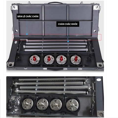 Bàn Địa Hình Đa Năng Cao Cấp Lianqiu LQ-185 100x80cm, Cao 123cm