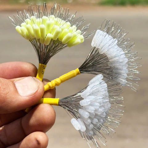 [Túm 100] Hạt chặn Săn Hàng cao cấp làm trục , hạt chặn phao câu đài, chất liệu silicon