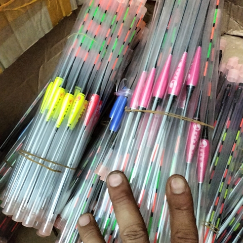 Phao Đài (Cảm Biến ) Có Đèn Câu Đêm ( Tặng Kèm Pin) , Phao Câu Đài Có Đèn Cảm Biến, Nhiều Size