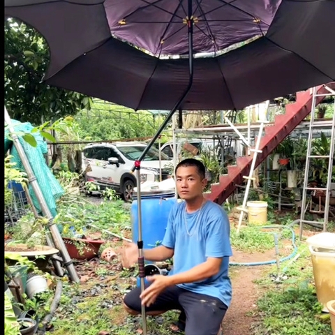 Thân Cắm Ô Xoay 360, Hợp Kim Nhôm Nguyên Khối, Khớp Xoay, Tăng Giảm Chắc Chắn