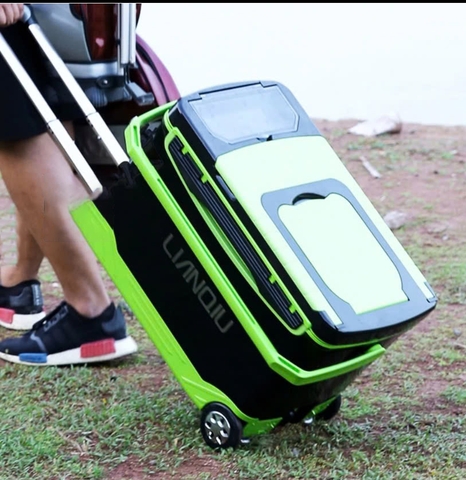 Thùng Câu Đài 36L LianQiu S5, Đầy Đủ Phụ Kiện Đi Kèm, Có Cả Pas Đèn