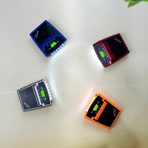 Đèn Kẹp Mũ DX 18 -2 , Đèn 6 Bóng Led, Có Cảm Biến, 2 Chế Độ Sáng Sử Dụng Câu Đêm