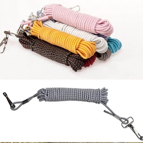 Dây Thừng Chun Bảo Hiểm Cần Câu Cá, Dây co dãn, Chiều dài Dây lúc chưa dãn