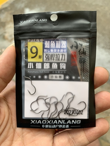 Combo Vĩ 25 Lưỡi Câu thép Tự Lật Có Ngạnh Phiên Bản 2023