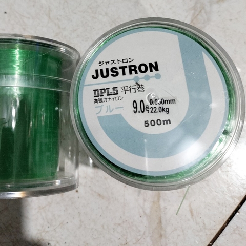 Cuộn 500m Cước Câu Cá Tàng Hình JUSTRON LÀM TRỤC, LÀM THẺO,