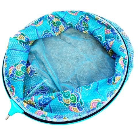 Mặt Vơt CacBon Vành Tròn 40cm.45cm, Dùng Vợt Cá Câu Đơn Câu Đài