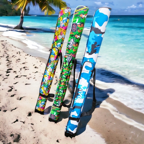 Bao Đựng Cần Một Ngăn Lớn Kèm 1 Túi Hông, Có Quai Đeo  Size 10x10x125 cm