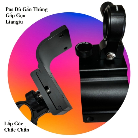 Pas Dù Gắn Góc Thùng LIANGIU Gấp gọn