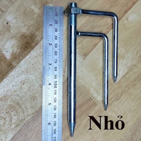 Chân Cắm Dù Bằng Sắt, Chân Cắm Nhỏ Và To