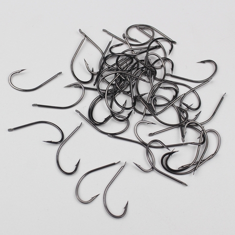 50 Lưỡi Câu Thép đen không rỉ