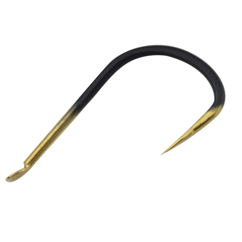 50 Lưỡi Câu thép đen vàng Có Ngạnh