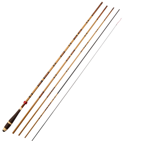 Cần Câu Tay Cacbon cao cấp trúc vàng  tặng kèm đọt