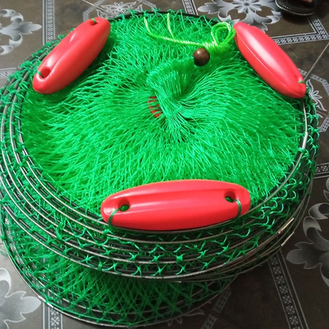 Giỏ lưới đựng cá 3 tầng có phao Size 40x70 và 45x70