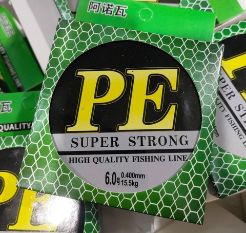Dây Dù Câu Cá PE Super Strong Siêu Bền 20m ko hộp