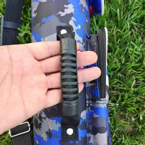 Bao Đựng Cần 2 Ngăn Lớn Kèm 2 Ngăn Phụ, Có Quai Đeo  Size 15x10x125 cm