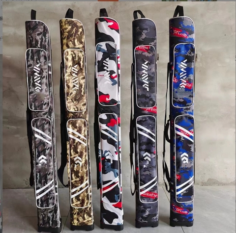 Bao Đựng Cần 2 Ngăn Lớn Kèm 2 Ngăn Phụ, Có Quai Đeo  Size 15x10x125 cm