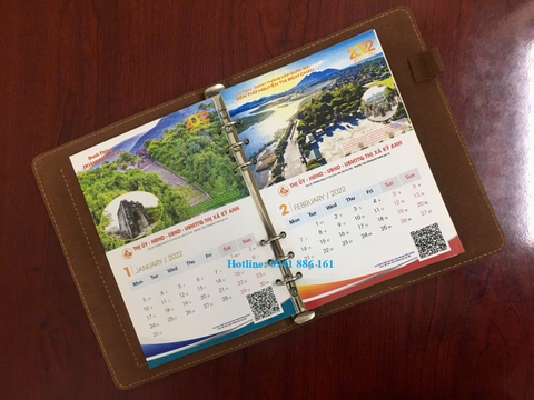 Địa chỉ In sổ tay, lịch Tết 2026 đẹp, giá tốt tại miền Bắc, Hà Nội