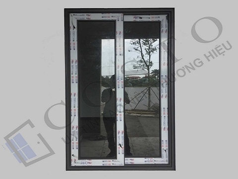 Cửa sổ mở trượt 2 cánh nhôm PMA