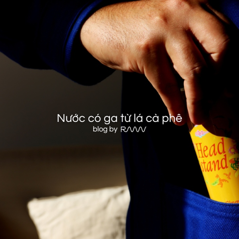 Nước có ga từ lá cà phê