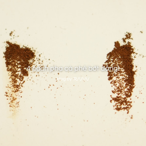 4 cách pha cà phê bớt đắng!