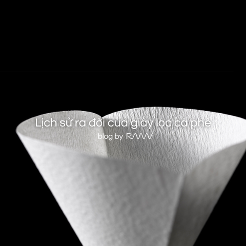 Lịch sử ra đời của giấy lọc cà phê