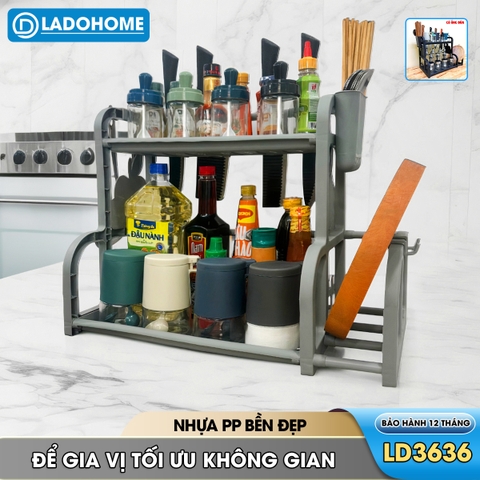 Kệ Đựng Gia Vị Nhà Bếp Chữ B