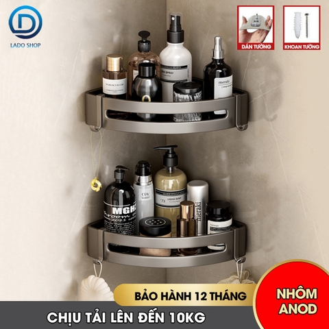 Kệ nhà tắm treo tường SQ-6229 nhôm anod không rỉ