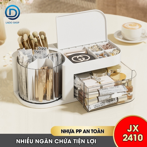 Hộp đựng trang sức, mỹ phẩm, dụng cụ trang điểm, phụ kiện makeup JX2410