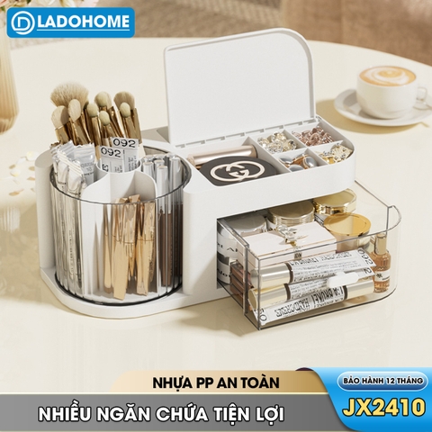 Hộp đựng trang sức, mỹ phẩm, dụng cụ trang điểm, phụ kiện makeup JX2410