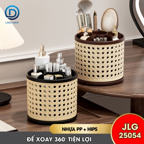 Hộp đựng bút, ống đựng cọ trang điểm chia ngăn JLG25054