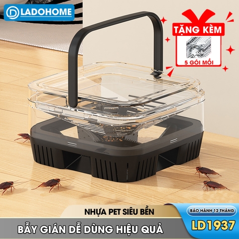 Dụng cụ bẫy gián chuyên dụng LD-1978, hiệu quả với cả gián lớn và gián nhỏ, an toàn dễ sử dụng trong gia đình
