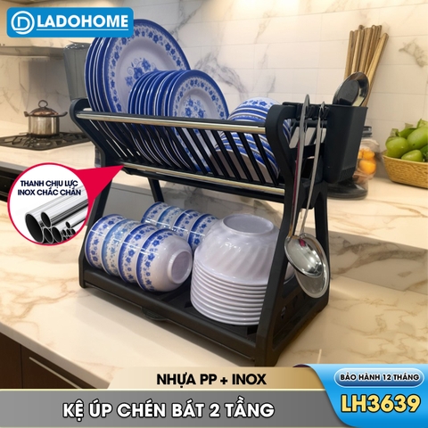 Kệ úp chén, kệ bát đĩa LH-3639