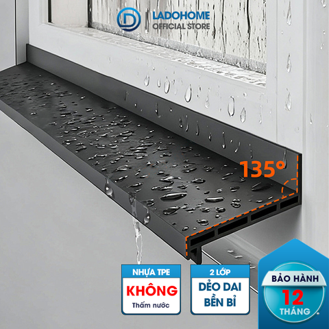 Tấm chắn nước mưa cho cửa sổ ngoài trời D1994, giúp ngăn mưa tạt và nước thấm lậu qua khe cửa sổ