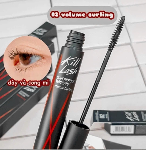 Mascara kill lash CLIO 02 cong mi