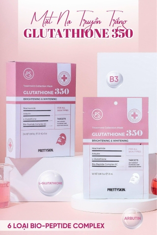 Prettyskin - Mặt nạ Treatment Glutathione (Hộp 5m)