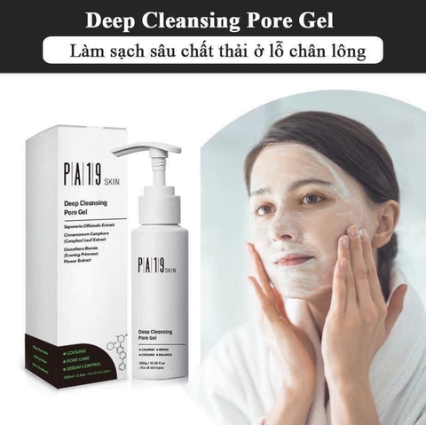 SỮA RỬA MẶT SẠCH SÂU PA19 SKIN DEEP CLEANSING PORE