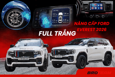 Nâng Cấp Ford Everest 2026 Màu Trắng Đẹp Và Đẳng Cấp Nhất