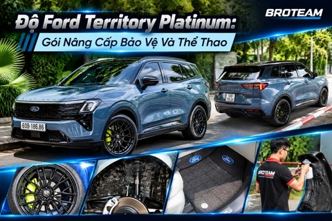 Độ Ford Territory Platinum: Gói Nâng Cấp Bảo Vệ Và Thể Thao