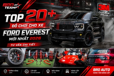 Top 20+ Đồ Chơi Cho Xe Ford Everest Mới Nhất 2026 | Tư Vấn Chi Tiết