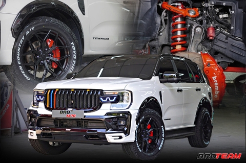 Ford Everest 2025 Độ Đẹp - Diện Mạo Hầm Hố Kết Hợp Cảm Giác Lái Êm Ái