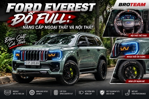 Ford Everest Độ Full: Nâng Cấp Ngoại Thất Và Nội Thất