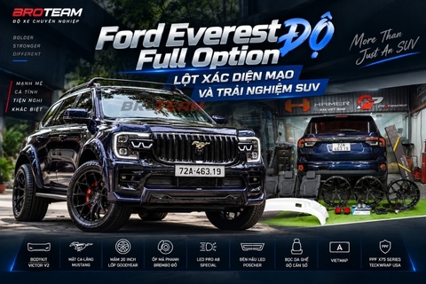 Ford Everest Độ Full Option – Lột Xác Diện Mạo Và Trải Nghiệm SUV