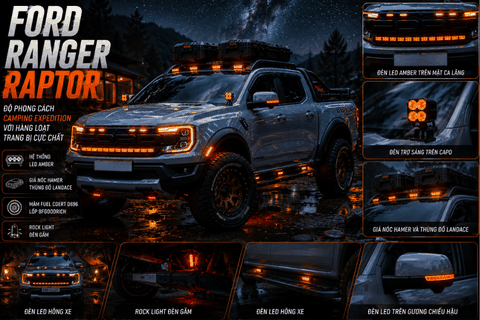 Ford Ranger Raptor Độ Phong Cách Camping Expedition Với Hàng Loạt Trang Bị Cực Chất