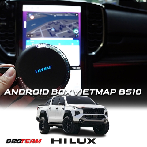 Android Box cho xe Toyota Hilux