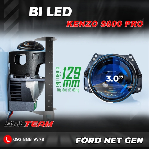 Bi Led hiệu suất cao Kenzo S600 Pro V2