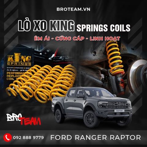 Bộ Lò xo King Springs Coils cho Ford Raptor